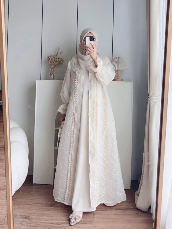 Loera Lace Cardy Maxi 2In1