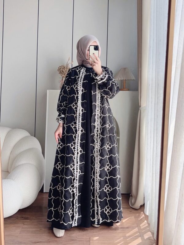 Loera Lace Cardy Maxi 2In1