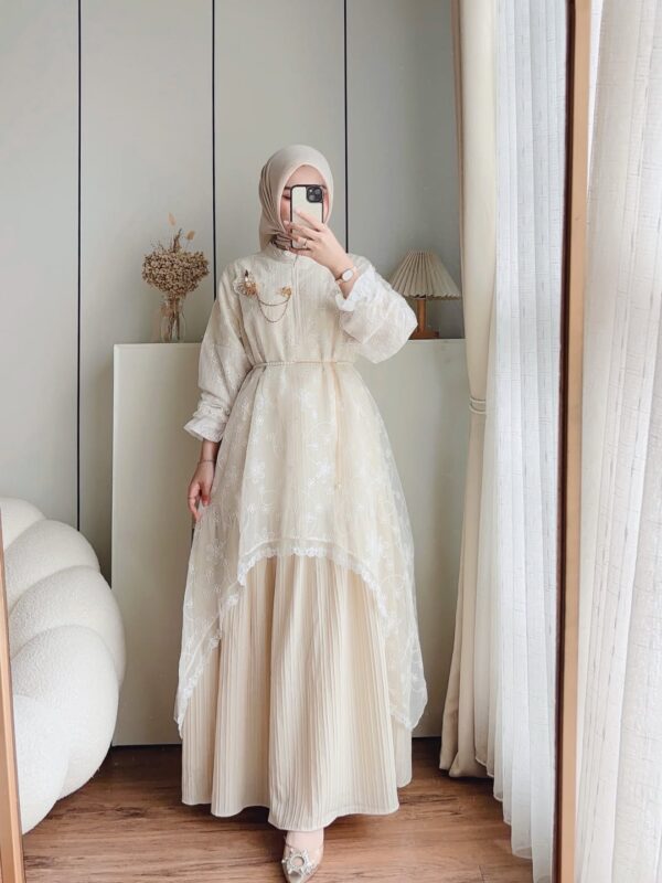 Ansela Flower Lace Maxi