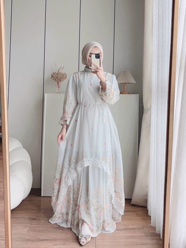 Azmera Layered Lace Maxi